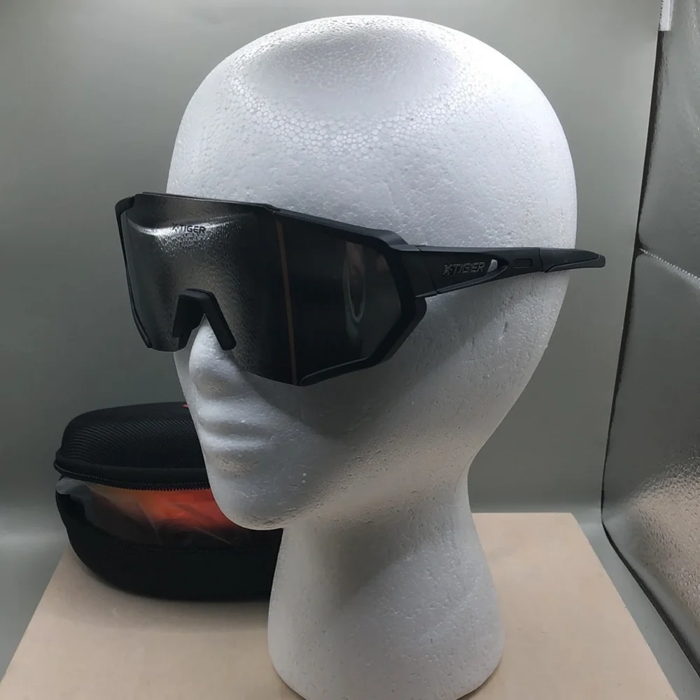 X Tiger Cycling Sports Shield Sunglasses Polarized Outdoor-Unisex, plus extra